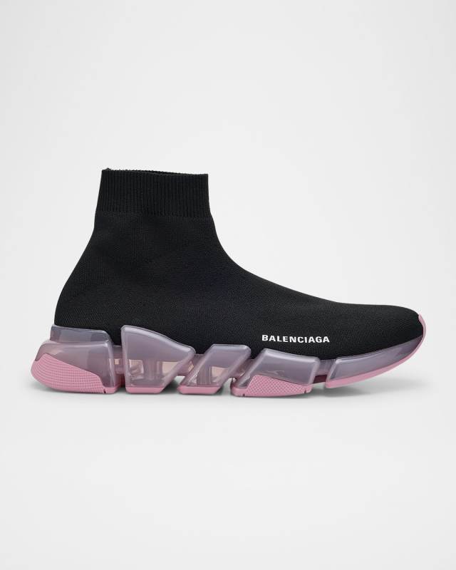 Speed 2.0 Knit Clear-Sole Sneakers